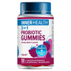 Inner Health 3-in-1 Probiotic Gummies 50 Gummies