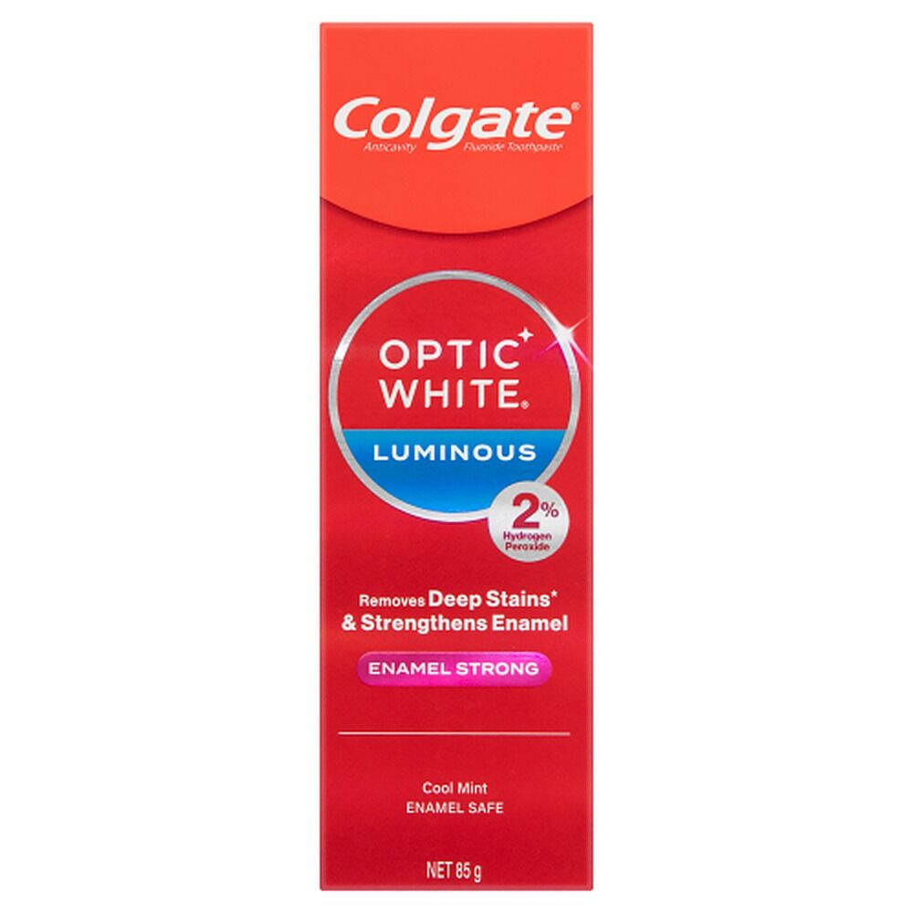 Colgate Optic White Luminous Enamel Whitening Toothpaste 85g