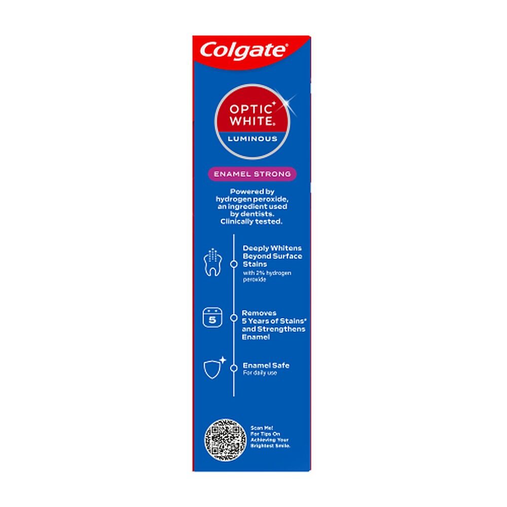 Colgate Optic White Luminous Enamel Whitening Toothpaste 85g