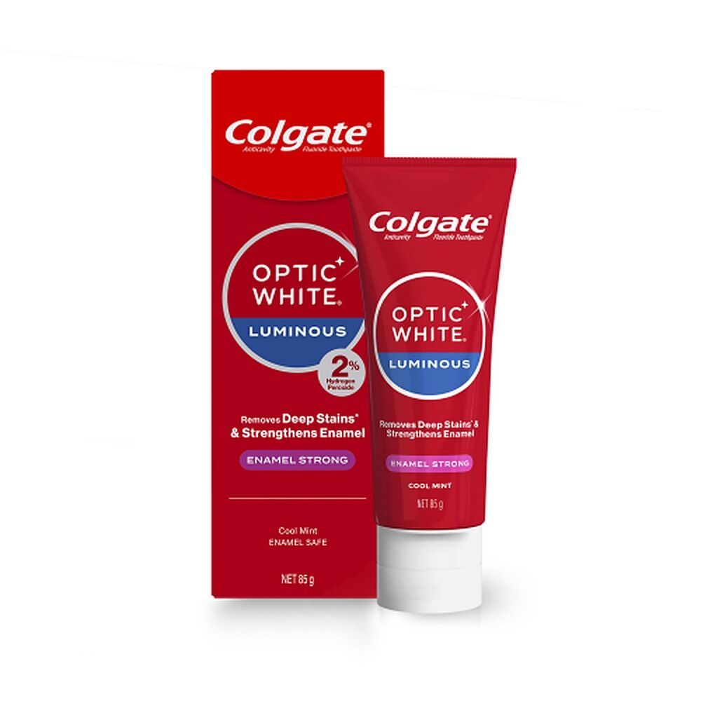 Colgate Optic White Luminous Enamel Whitening Toothpaste 85g
