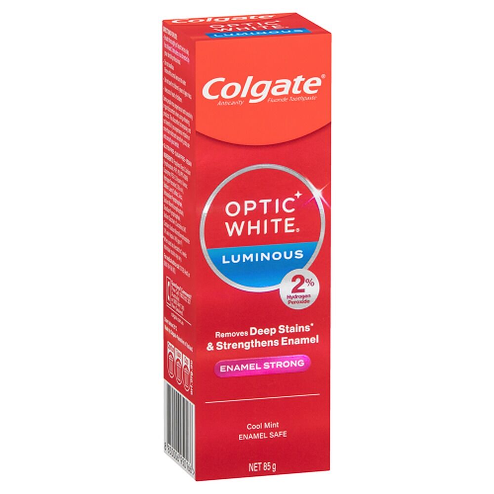 Colgate Optic White Luminous Enamel Whitening Toothpaste 85g