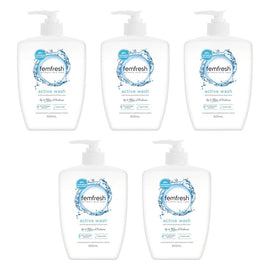 Femfresh Active Wash 600mL Pack of 5