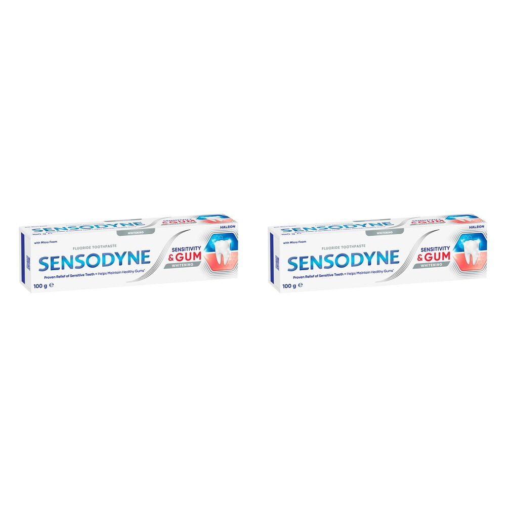 Sensodyne Sensitivity & Gum Whitening Toothpaste 100g Pack of 2