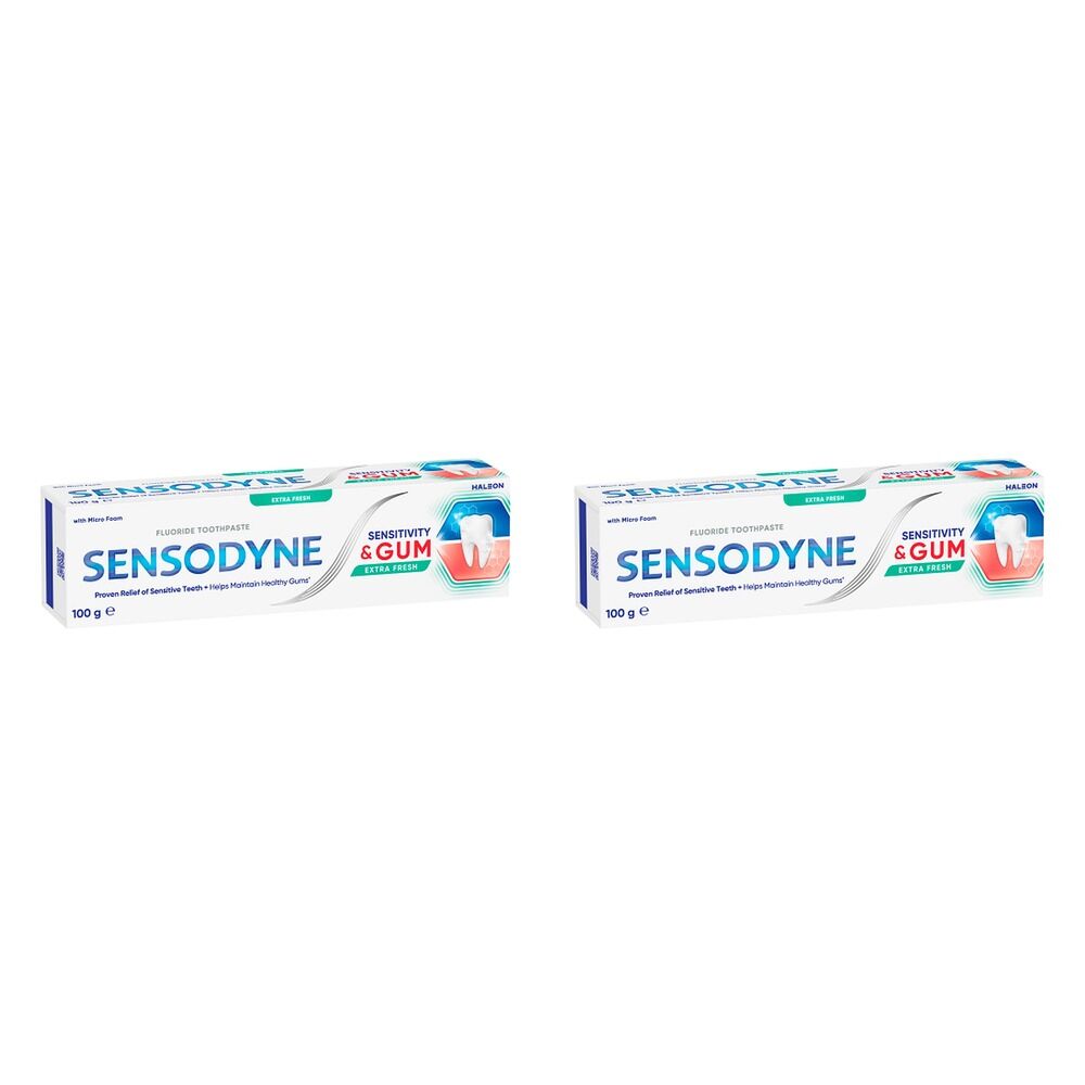 Sensodyne Sensitivity & Gum Extra Fresh Toothpaste 100g Pack of 2