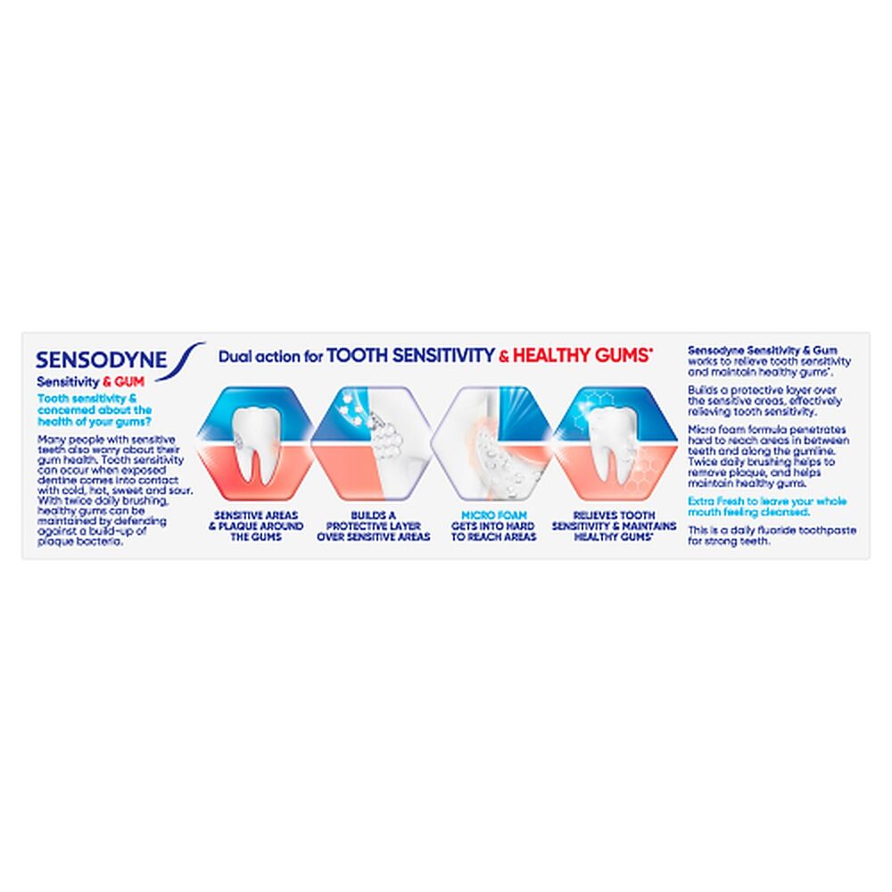Sensodyne Sensitivity & Gum Extra Fresh Toothpaste 100g