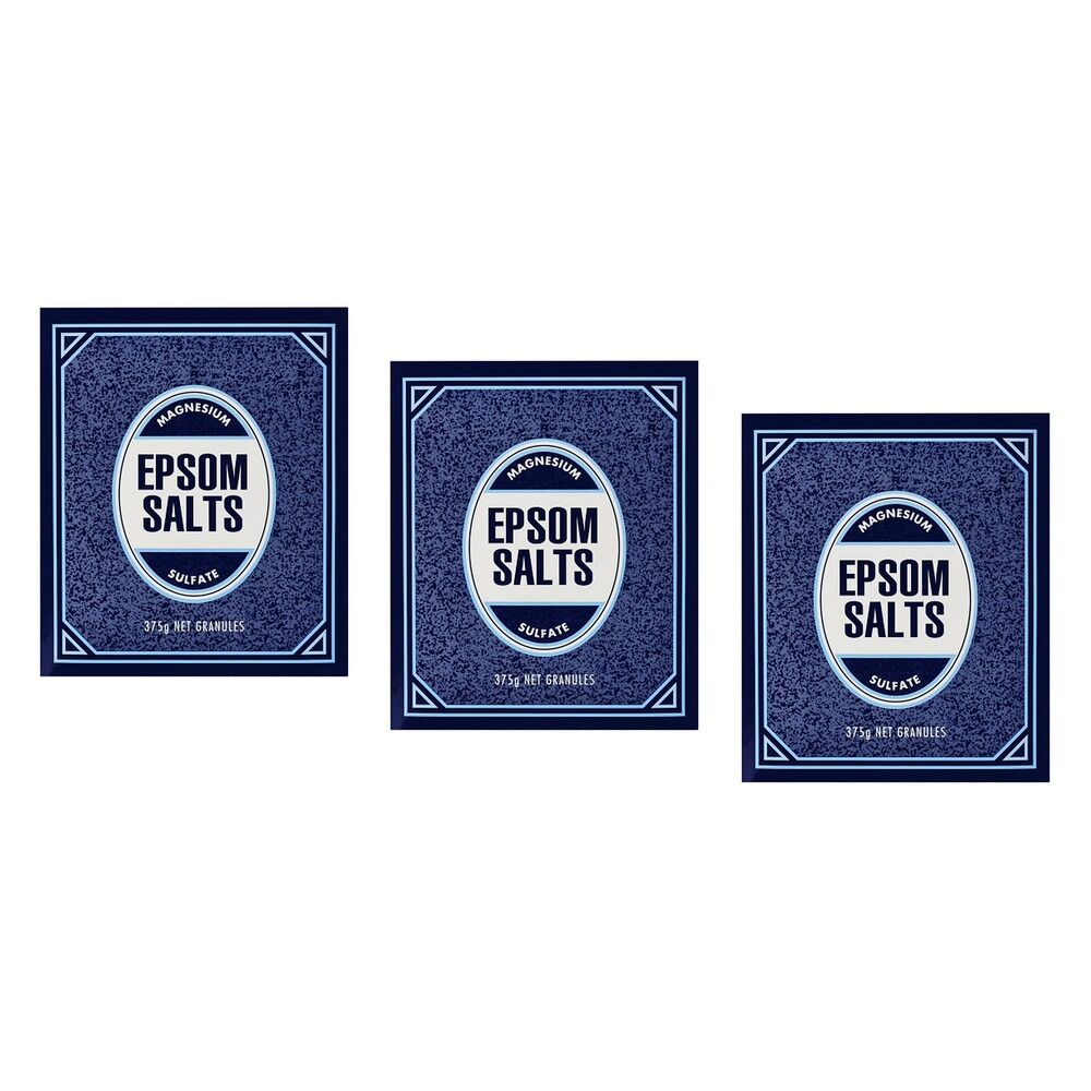 Epson Epsom Salts 375g Pack of 3