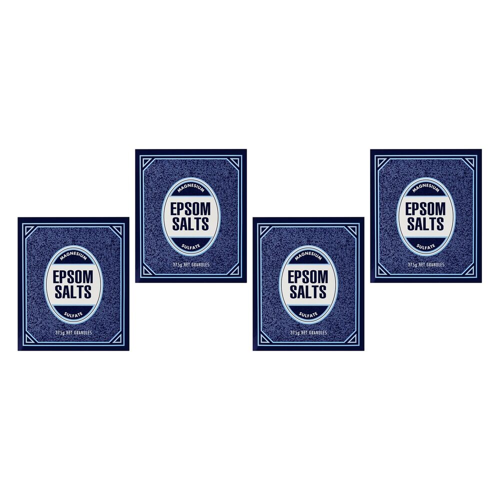 Epson Epsom Salts 375g Pack of 4