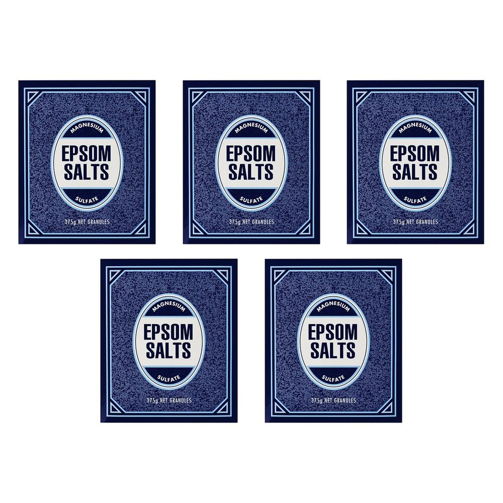 Epson Epsom Salts 375g Pack of 5