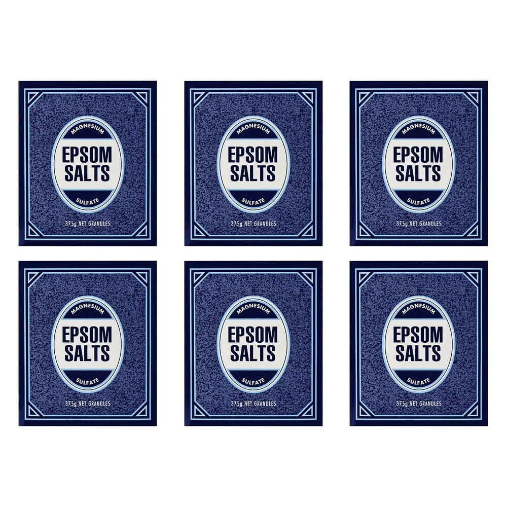 Epson Epsom Salts 375g Pack of 6