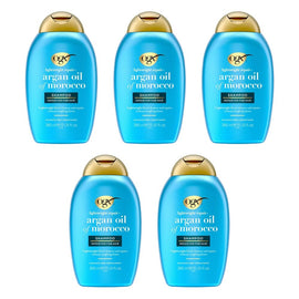 OGX Argan Oil of Morocco Lightweight Shampoo 385mL Pack of 5