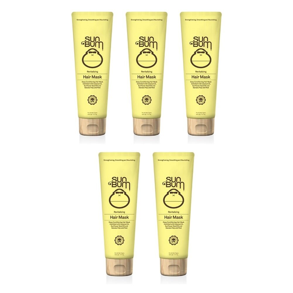 Sun Bum Revitalizing Hair Mask 177mL Pack of 5
