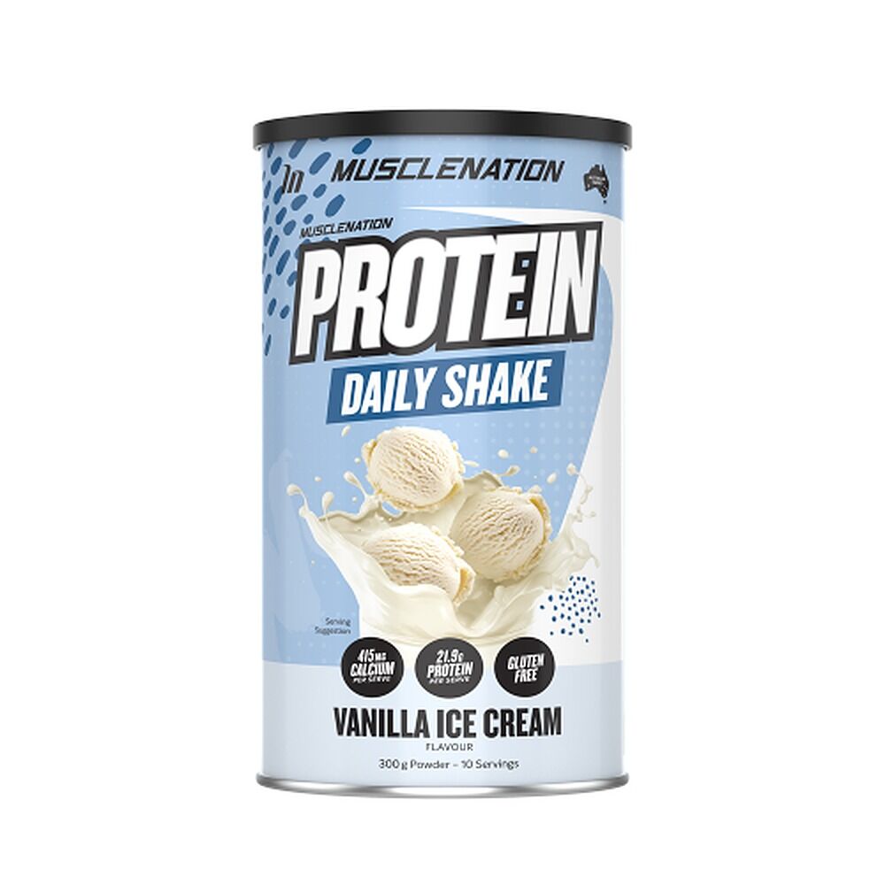 Muscle Nation Protein Daily Shake Vanilla Ice Cream 300g