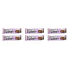 Muscle Nation Protein Custard Bar Choc Fudge Brownie 60g x 12 Bundle of 6