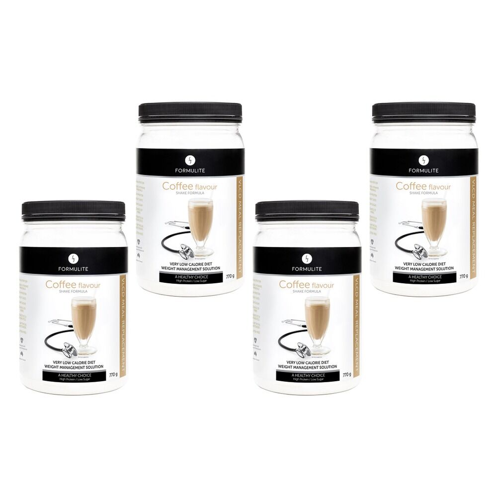 Formulite Meal Replacement Shake Coffee 770g Pack of 4