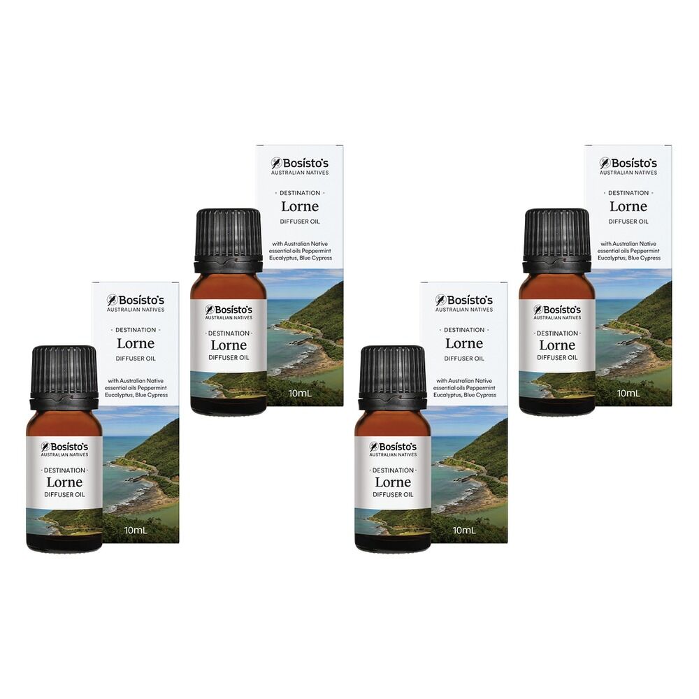 Bosisto's Australian Natives Lorne Oil 10mL Pack of 4