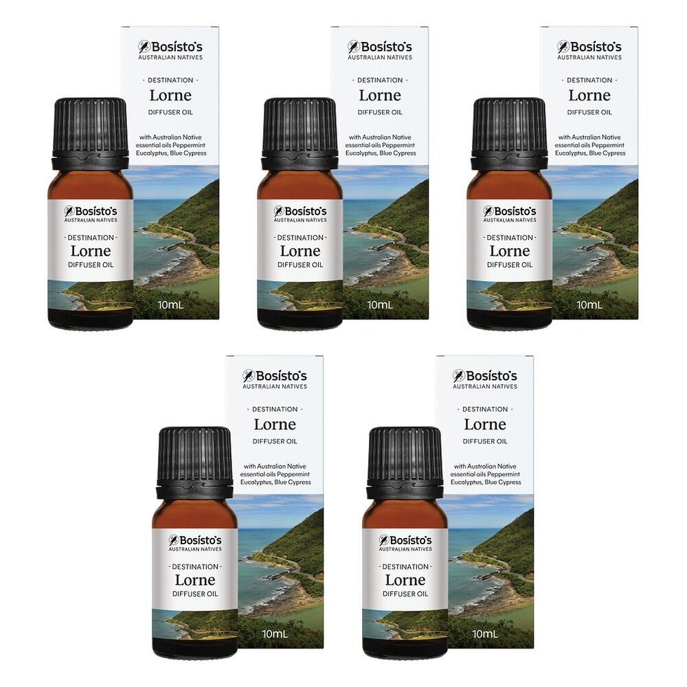 Bosisto's Australian Natives Lorne Oil 10mL Pack of 5