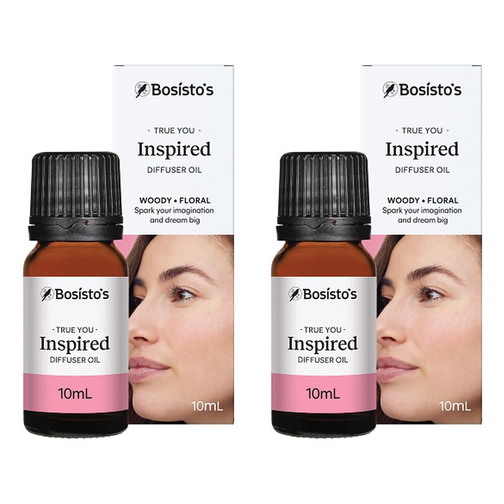 Bosisto's True You Inspired Diffuser Oil 10mL Pack of 2