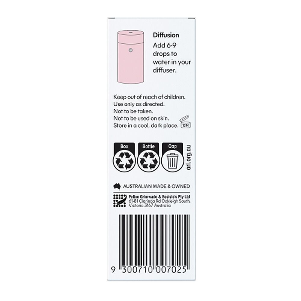Bosisto's True You Inspired Diffuser Oil 10mL