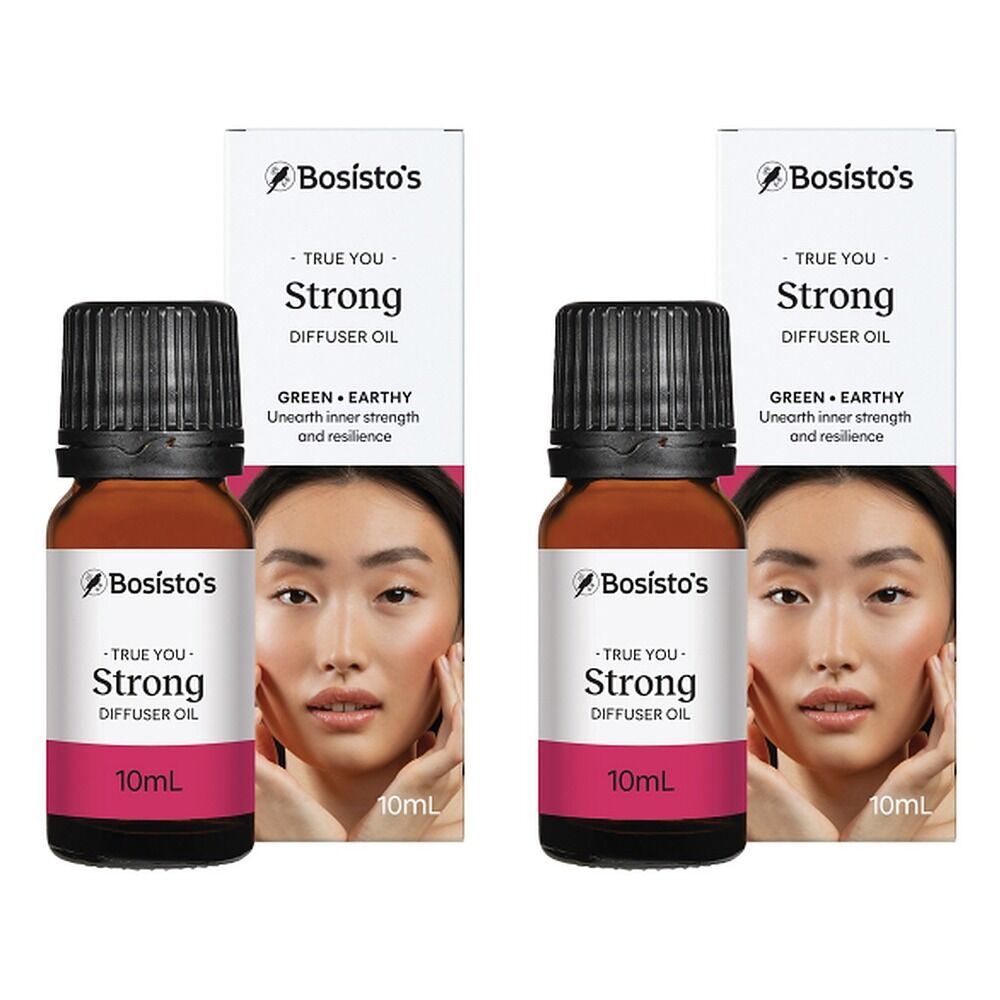 Bosisto's True You Strong Diffuser Oil 10mL Pack of 2