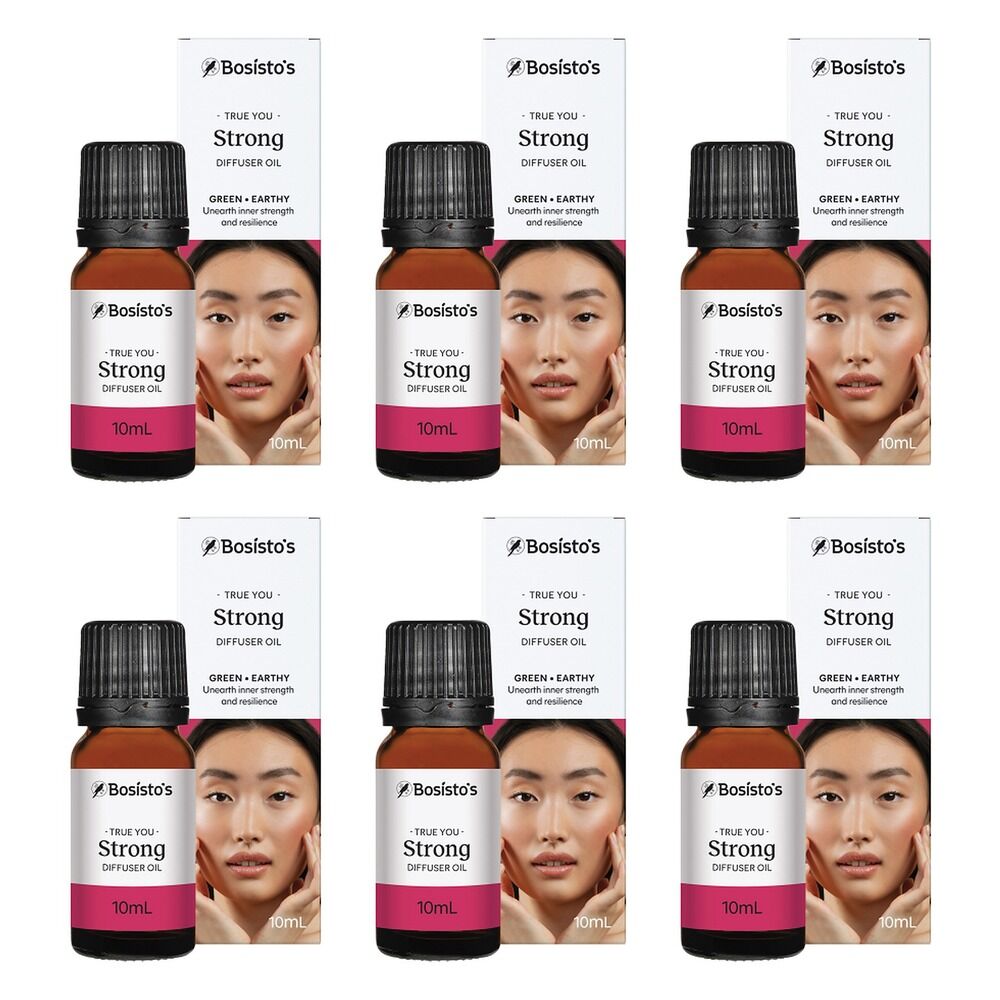Bosisto's True You Strong Diffuser Oil 10mL Pack of 6