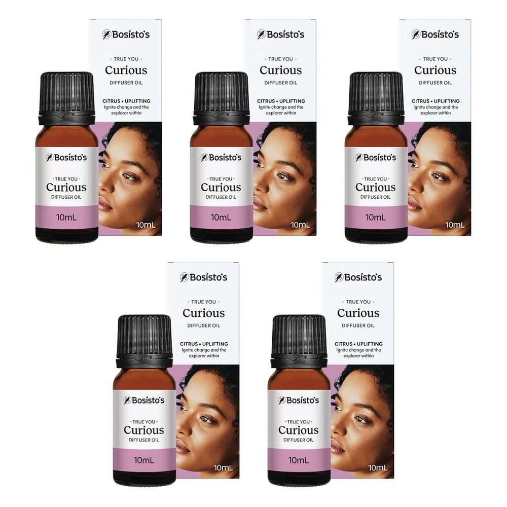 Bosisto's True You Curious Diffuser Oil 10mL Pack of 5