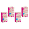 Carefree Organics Unscented Liners 30 Pack Bundle of 4
