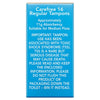 Carefree Organics Regular Tampons 16 Pack