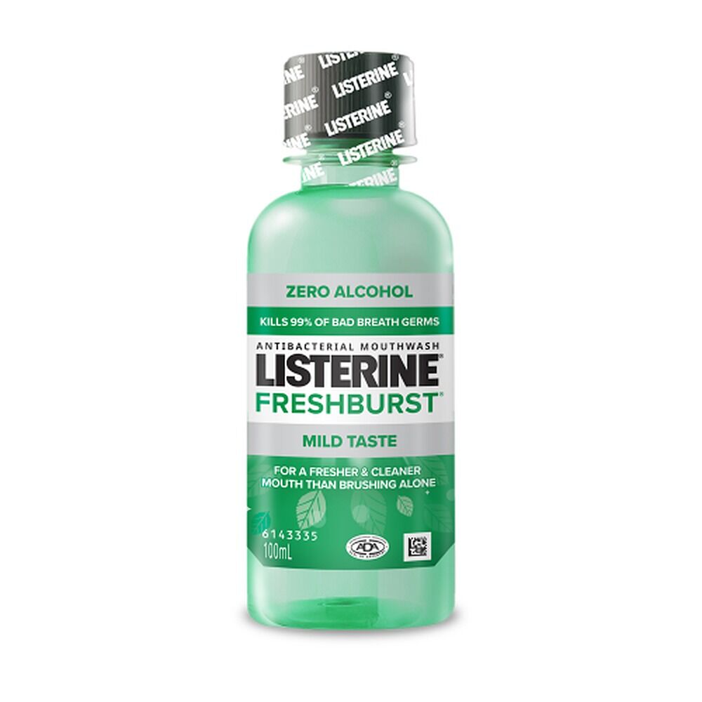 Listerine Freshburst Zero Mouthwash 100mL