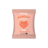 Fun Day Natural Sweets Sour Peach Flavoured Hearts 50g x 12