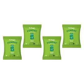 Fun Day Sour Gummy Bears 50g x 12 Bundle of 4