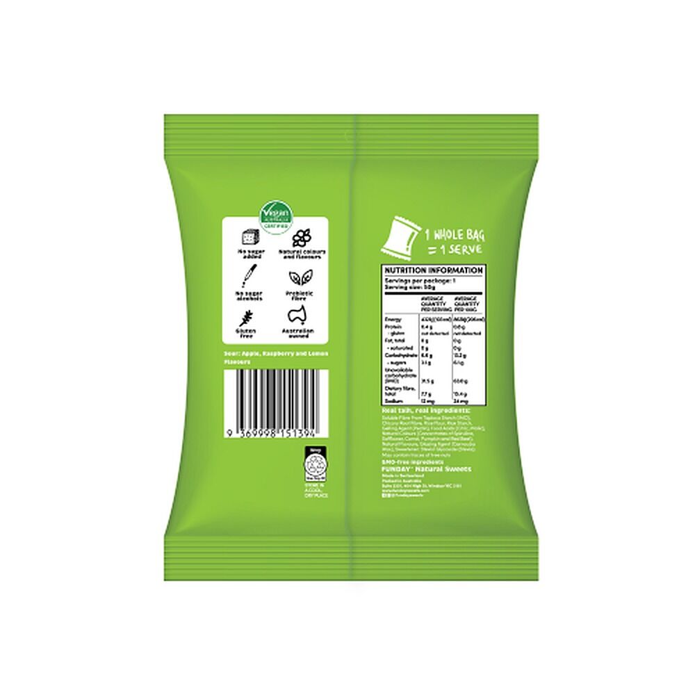Fun Day Sour Gummy Bears 50g x 12
