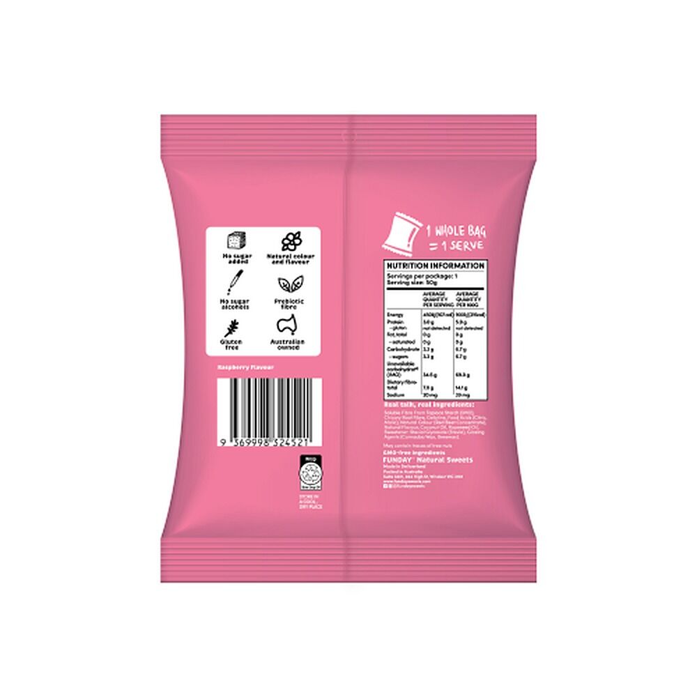 Fun Day Raspberry Frogs 50g x 12