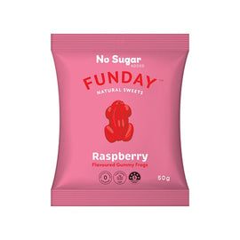 Fun Day Raspberry Frogs 50g x 12