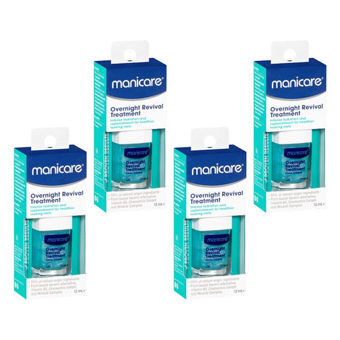 Manicare Overnight Revival Treatment 12mL Pack of 4