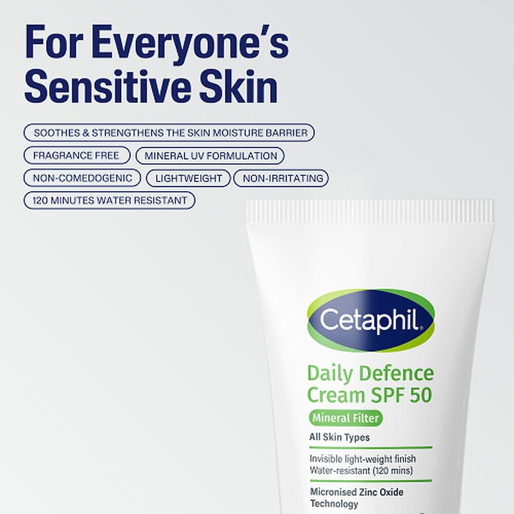 Cetaphil Daily Defence Cream SPF 50, 50g