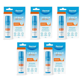 Dermal Therapy Lip Balm SPF 50+ Stick 4.8g Pack of 5