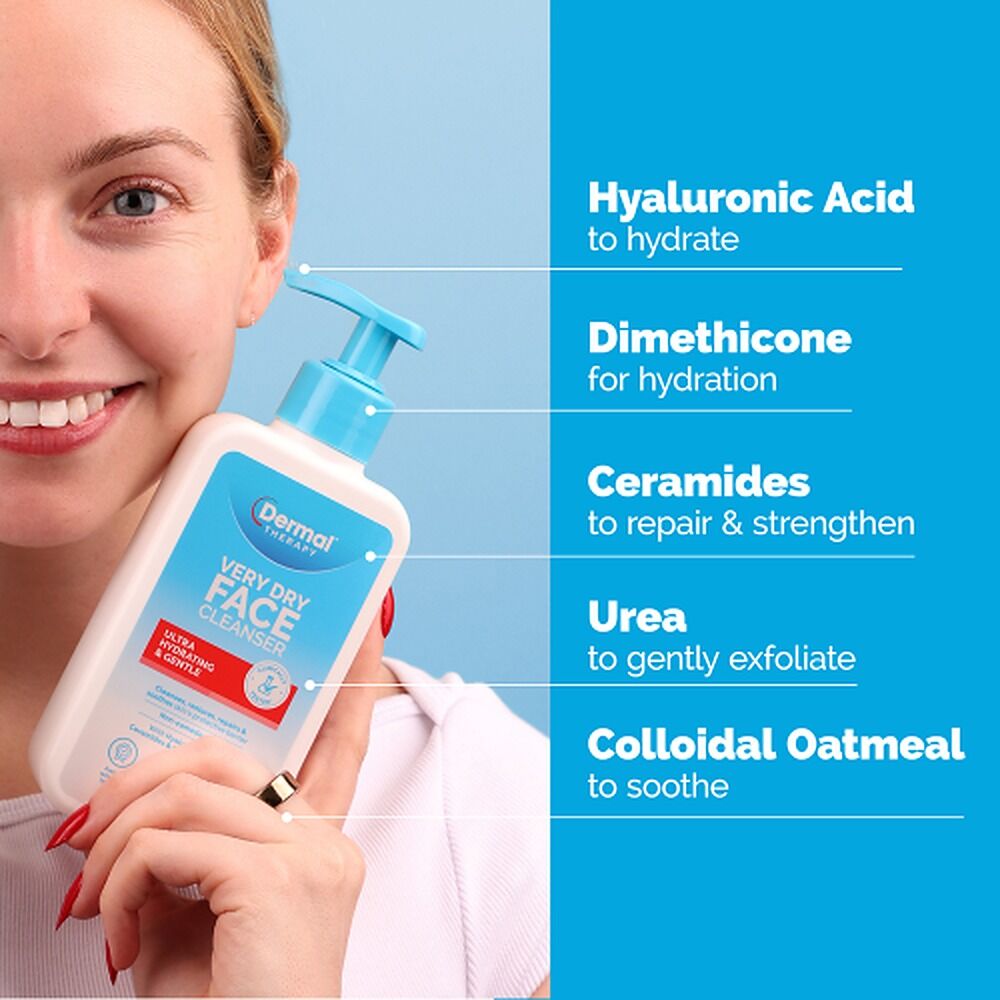Dermal Therapy Very Dry Face Cleanser 175mL