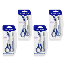 Manicare Precision Brow Grooming Kit Pack of 4