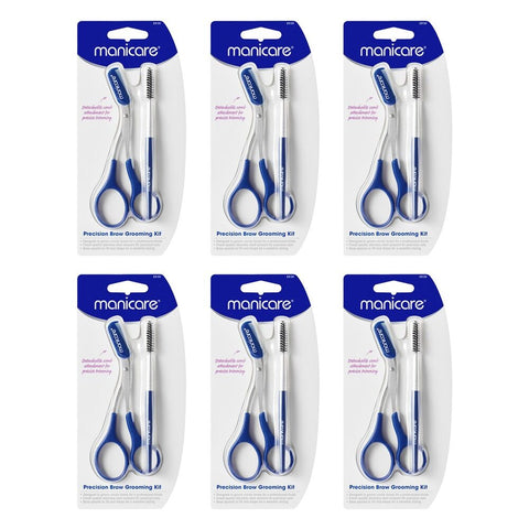 Manicare Precision Brow Grooming Kit Pack of 6