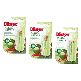 Blistex Jojoba Rescue Lip Balm 3.7g Pack of 3