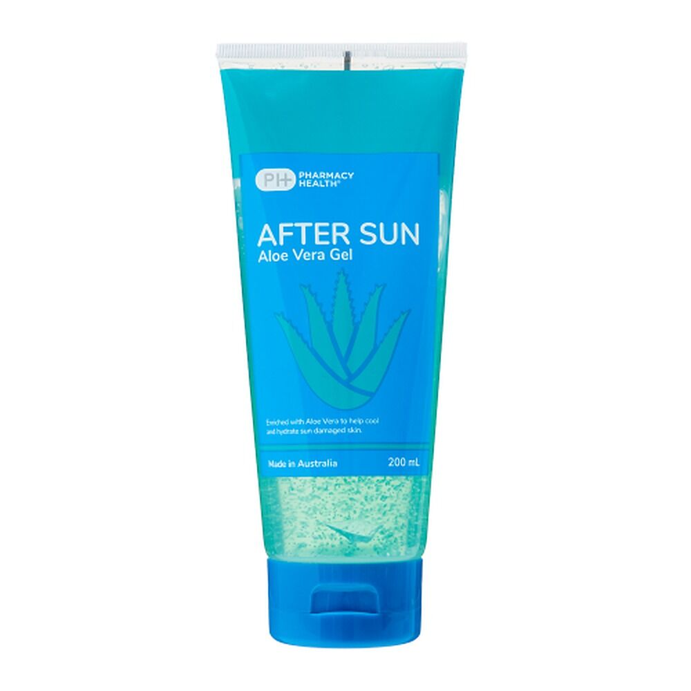 Pharmacy Health After Sun Aloe Vera Gel Tube 200ml