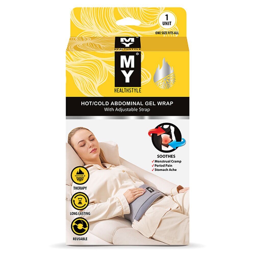 My Hot/Cold Abdominal Gel Pack with Adjustable Strap