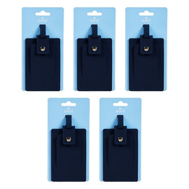 Pharmacy Health Luggage Tag Navy Pack of 5