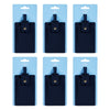 Pharmacy Health Luggage Tag Navy Pack of 6