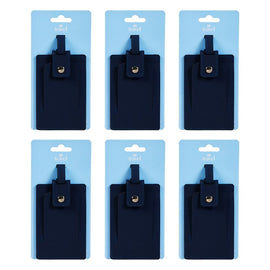 Pharmacy Health Luggage Tag Navy Pack of 6