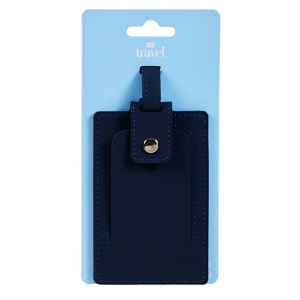 Pharmacy Health Luggage Tag Navy