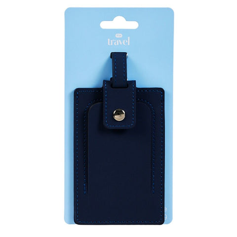 Pharmacy Health Luggage Tag Navy