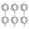 Pharmacy Health Memory Foam Neck Pillow Grey Pack of 6