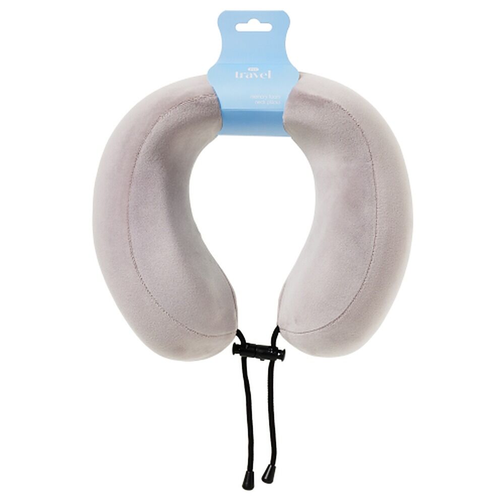 Pharmacy Health Memory Foam Neck Pillow Grey