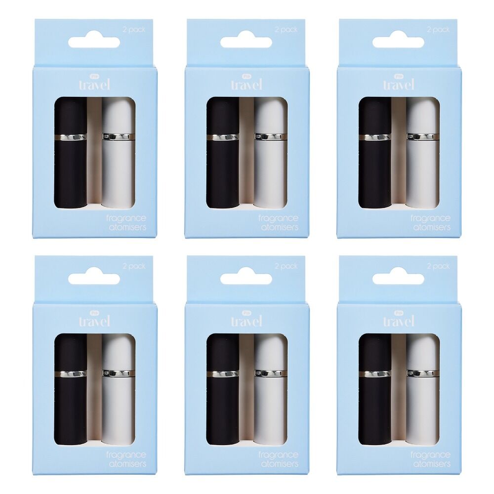 Pharmacy Health Fragrance Atomisers 2 Pack Bundle of 6